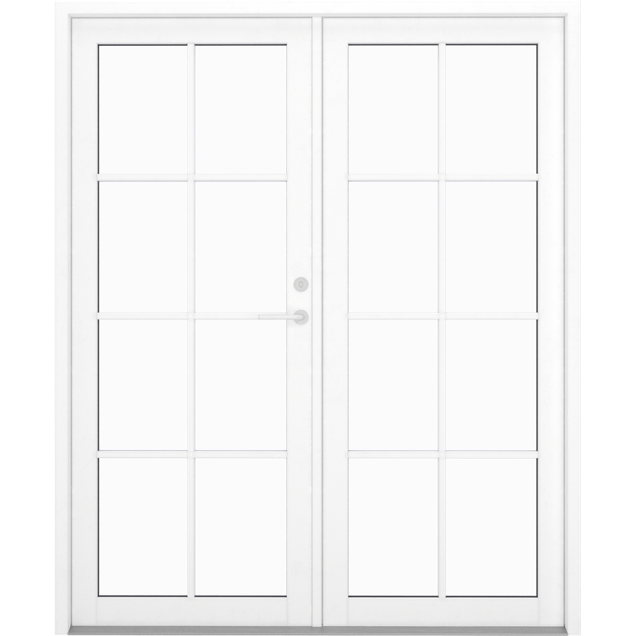 Dobbel ytterdør - 16 ruder