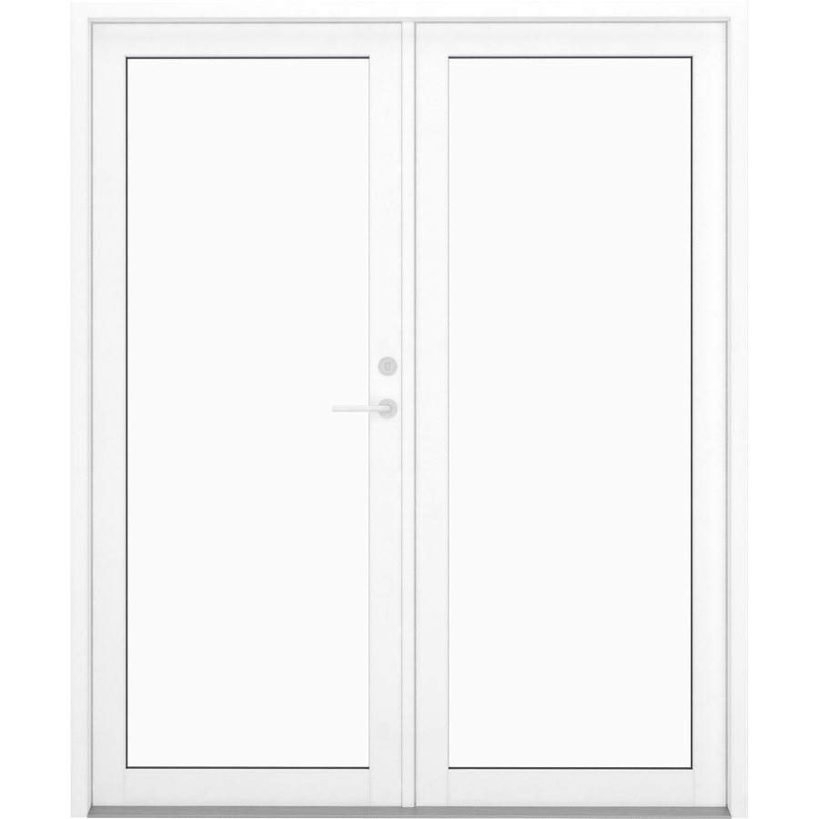 Dobbel ytterdør - 2 ruder