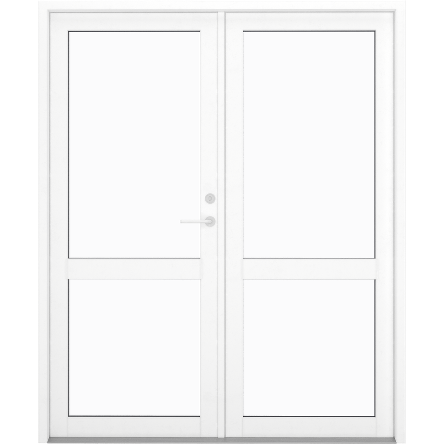 Dobbel ytterdør - 4 ruder