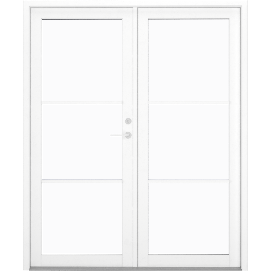 Dobbel ytterdør - 6 ruder