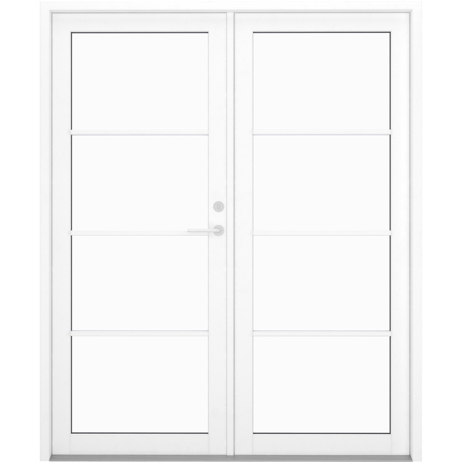 Dobbel ytterdør - 8 ruder