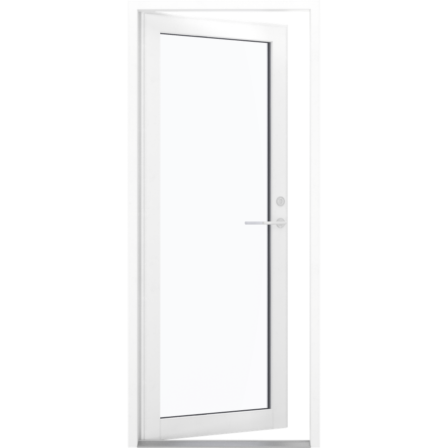 Ytterdør - 1 rute - åben