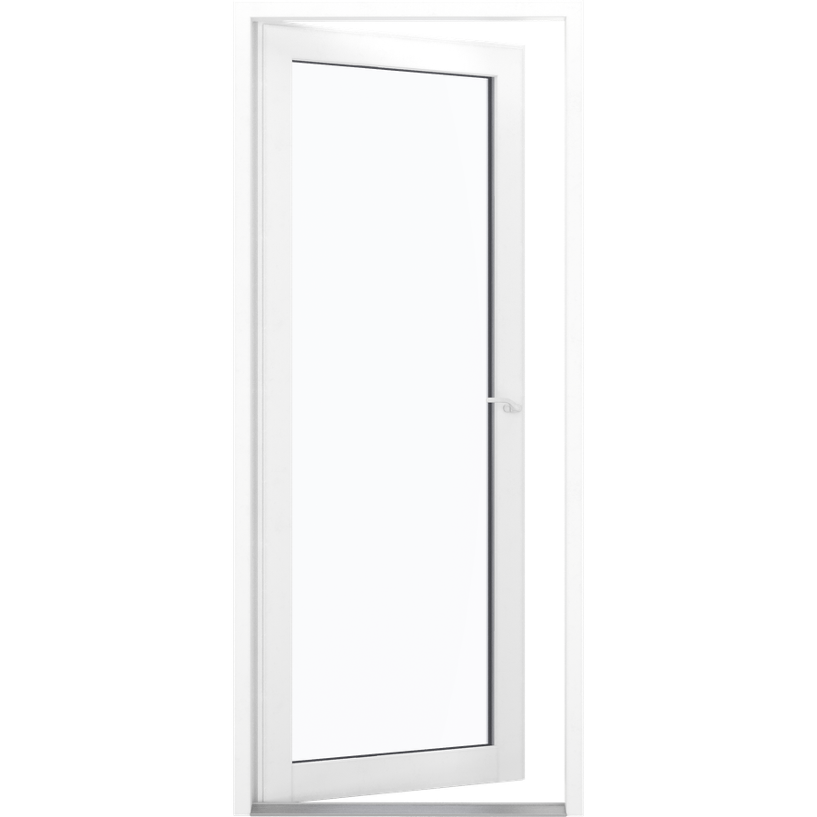 Verandadør - 1 rute - åben