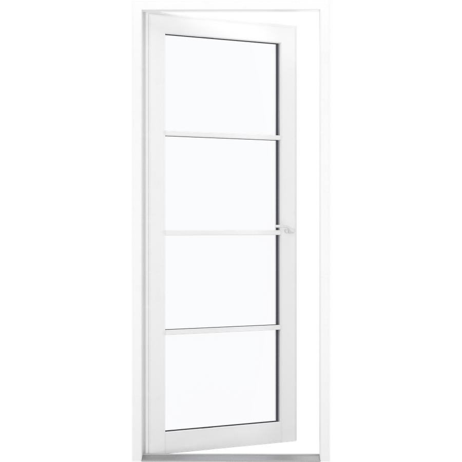 Verandadør - 4 ruter - åben